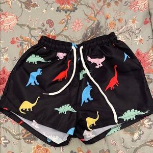 Dinosaur Print Swim Shorts